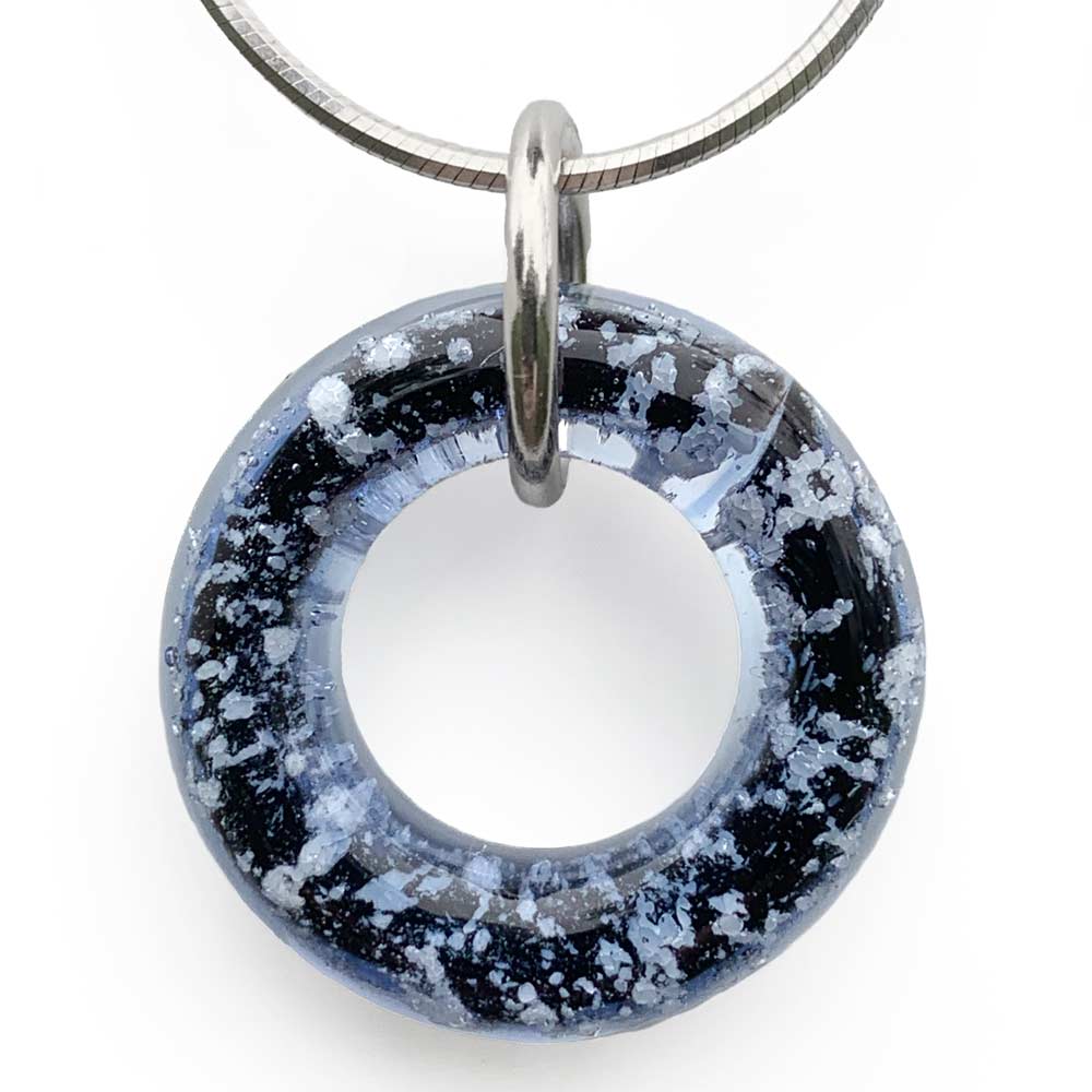 Halo Pendants with Ashes
